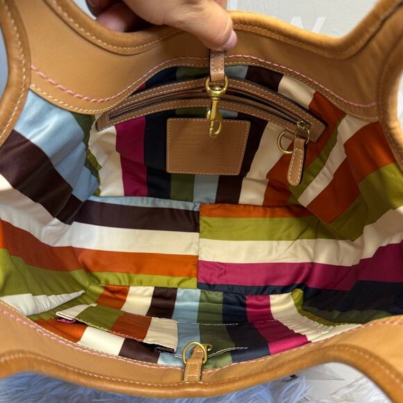 y2k COACH Vintage 65th Anniversary Legacy Ergo Hobo Satchel 2006 - Picture 10 of 12